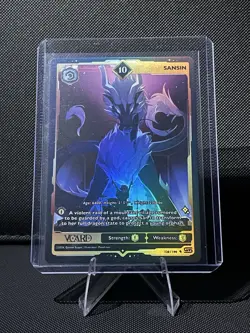 VCard: Rising Stars 1st Edition Sansin Ultra Rare 10 Holo Card - Image 1