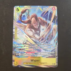 Wyper OP15-114 Alt Art Holo One Piece Card TCG Sky Island English NM - Image 1