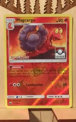 Magcargo - (Pokemon League) [3rd Place] 024/168 League & Championship Cards... - Image 1