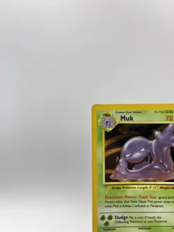 Muk Fossil Rare 13/62 Pokemon Card WOTC 1999 Vintage - Image 4