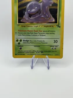 Muk Fossil Rare 13/62 Pokemon Card WOTC 1999 Vintage - Image 5