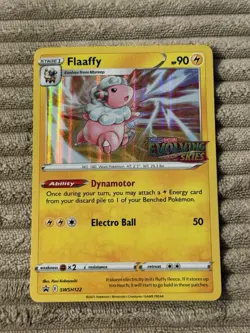 Flaaffy SWSH122 PreRelease Pokemon Promo Holo Card NM Evolving Skies B - Image 1