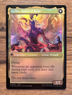Magic Gathering MTG Final Fantasy Kefka, Court Mage #0231 *FOIL* Mythic Rare - Image 2