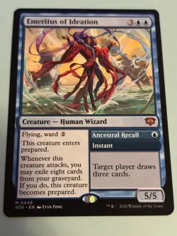 Emeritus of Ideation Secrets of Strixhaven Regular - Mythic Human Wizard - Image 1