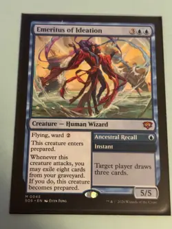 Emeritus of Ideation Secrets of Strixhaven Regular - Mythic Human Wizard - Image 4