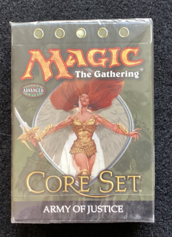 Ninth 9th Edition Core Set ~ ARMY OF JUSTICE Theme Deck Magic MtG sealed box - Image 1