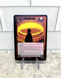 Chronicles of Arcane TCG Fire Storm Full Holo Kickstarter - Image 1