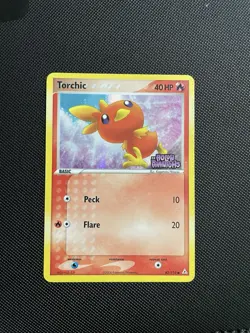 Pokemon TCG Torchic 83/110 Reverse Holo Stamped EX Holon Phantoms NM - Image 1