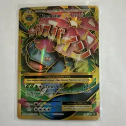 The Pokemon Company M Venusaur EX 100/108 Evolutions Full Art Holo UR EN 2016 - Image 1
