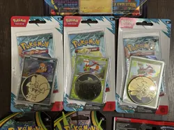Pokemon TCG Sealed Lot Blisters Sleeved Packs Phantasmal Flames Perfect Order - Image 4