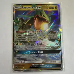 Rayquaza GX 109/168 SM Celestial Storm Ultra Rare Holofoil Pokemon Card English - Image 1