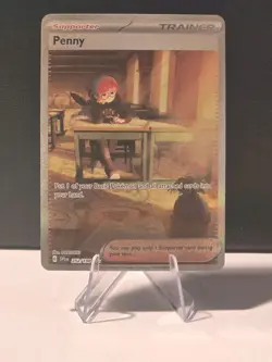 Penny 252/198 Special Illustration Rare SIR Trainer - Scarlet Violet SVI Pokemon - Image 1