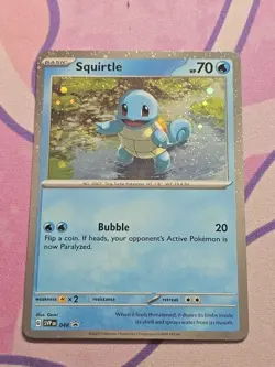Squirtle (Cosmos Holo) 048 Holo Promo Scarlet & Violet Promo Pokemon Near Mint - Image 1