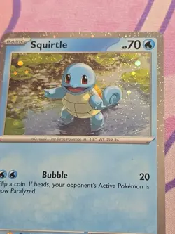 Squirtle (Cosmos Holo) 048 Holo Promo Scarlet & Violet Promo Pokemon Near Mint - Image 2