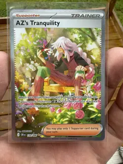 *SHOULD GET A 10* AZ’s Tranquility 120/086 SIR MINT Pokemon Chaos Rising - Image 1