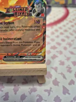 Pokemon TCG Team Rocket's Moltres EX 031/182 Destined Rivals | STAMPED NM - Image 4