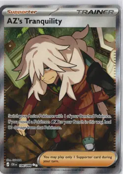 Pokemon AZ's Tranquility Full Art Chaos Rising 106/086 Mint NEW Pokemon Card - Image 1