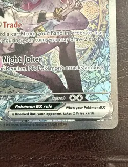 Pokemon N's Zoroark EX 286/217 Ascended Heroes Special Illustration Rare (SIR) - Image 3