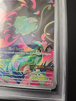 2025 POKEMON MEG EN-MEGA EVOLUTION ENHANCED “With Stamp” #133 BULBASAUR PSA 10 - Image 3
