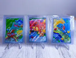 Pokemon First Partner Illustration MEP Bulbasaur Charmander Squirtle 037 038 039 - Image 1