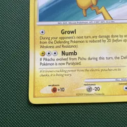 Pokemon | Pikachu 15/17 POP Series Promos 9 Regular Common Pokemon TCG 2009 - Image 5