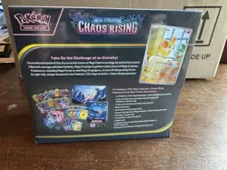 Chaos Rising Pokemon Center ETB Elite Trainer Box (crease On Front) - Image 4