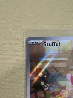 2025 Pokemon TCG Stufful 154/132 Mega Evolutions Illustration Rare Holo - Image 3