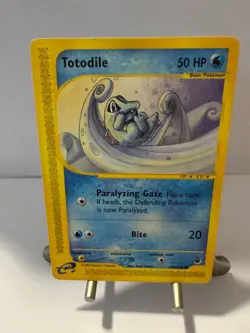 Totodile 135/165 - Pokemon TCG - Expedition Base Set - Vintage Regular - Image 3
