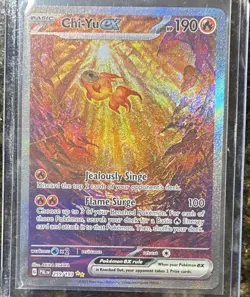 Pokemon Chi-Yu ex 259/193 Sv02: Paldea Evolved EX Full Art Holo Special Rare - Image 1