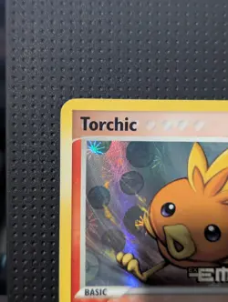 TORCHIC REVERSE HOLO STAMP 69/106 EX EMERALD POKEMON ENGLISH NM - Image 2
