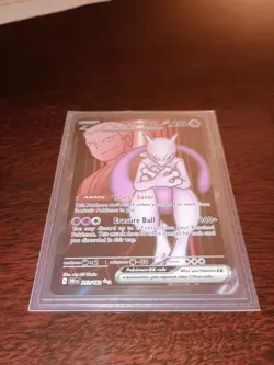 NM Team Rocket’s Mewtwo Ex Pokemon (Destined Rivals) 213/182 - - Image 2