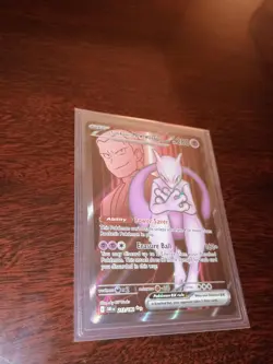 NM Team Rocket’s Mewtwo Ex Pokemon (Destined Rivals) 213/182 - - Image 3