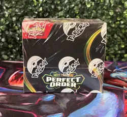 Pokemon TCG Mega Evolution Perfect Order Booster Box – 36 Packs Factory SEALED - Image 1