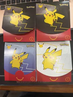 2021 McDonald’s Pokemon Promo Sealed Pack LOT X 4 🔥 25th Anniversary 🔥🔥 - Image 1