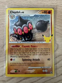 Claydol LV.45 15/106 25th Anniversary Celebrations Pokemon TCG (NM) - Image 1