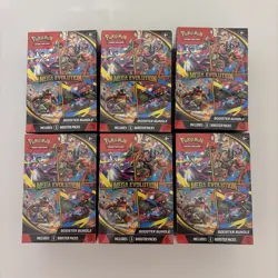 Lot of 6 Pokemon Mega Evolution Booster Bundle Sealed TCG 6x Booster Packs - Image 1