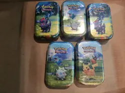 Pokemon Ascending Heroes Lot Of 5 Mini Tins Sealed - Image 1