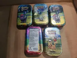 Pokemon Ascending Heroes Lot Of 5 Mini Tins Sealed - Image 2