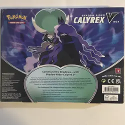 Pokemon TCG: Calyrex V Shadow Rider V Box New Sealed 820650809002 - Image 2