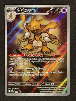 ALAKAZAM 009 HOLO PROMO ME: MEGA EVOLUTION POKEMON NM/M - Image 1