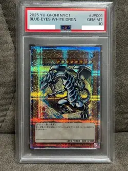 PSA 10 Blue-Eyes White Dragon Ukiyoe Edition 25th Anniversary Yu-gi-oh Card JP - Image 1