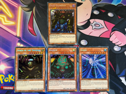 Gate Guardian SECRET RARE Set - Sanga of the Thunder/Kazejin/Suijin SGX2 YuGiOh - Image 1