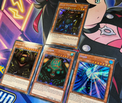 Gate Guardian SECRET RARE Set - Sanga of the Thunder/Kazejin/Suijin SGX2 YuGiOh - Image 2