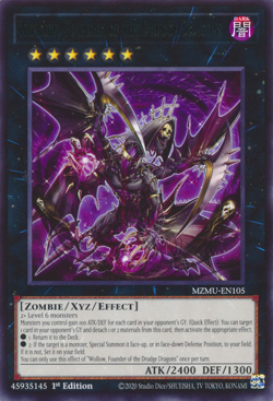 Wollow, Founder of the Drudge Dragons MZMU-EN105 1st ED Yu-Gi-Oh! - Image 1