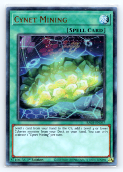 Cynet Mining - RA03-EN067 - Ultra Rare - 1st Edition Yugioh - Image 1