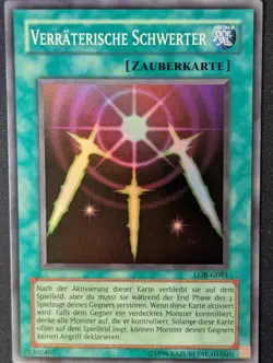 Verraterische Schwerter LOB-G081 Super Rare DE NM YUGIOH - Image 1
