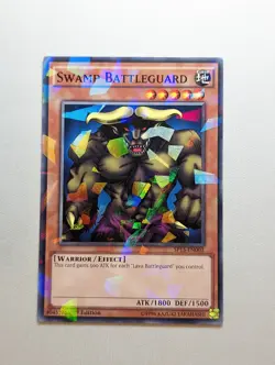 Swamp Battleguard SP15-EN002 Shatterfoil 1st Edition Yugioh Card - LP/MP - Image 1