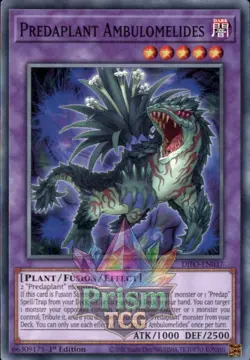 1st Ed Predaplant Ambulomelides DIFO-EN037 Yugioh - Image 1