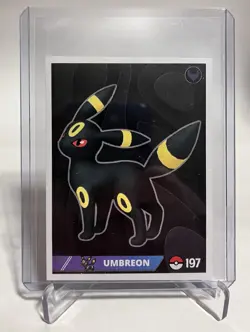 Pokemon Diamond Pearl Edition Umbreon Sticker #197 San Jose - Image 1