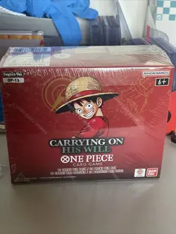 One Piece TCG OP13 Carrying On His Will Booster Box Sealed - Case Fresh Box - Image 1